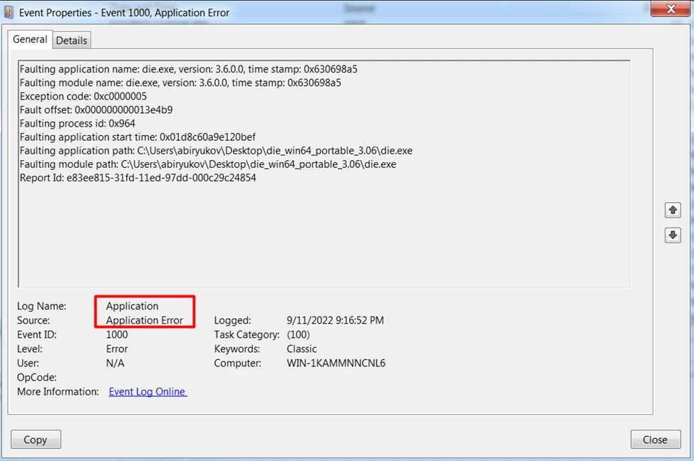 Charts and reports in SIEM for incident investigation