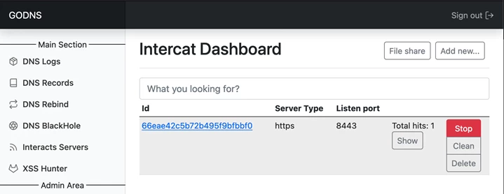 Graphical representation of the DNS sniffer's work in finding Blind vulnerabilities.