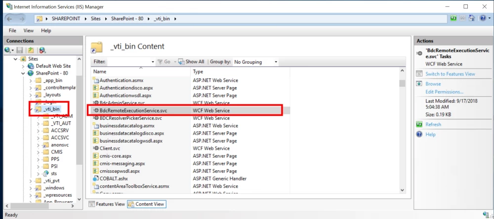 Threat diagram of vulnerability CVE-2024-38227 in SharePoint