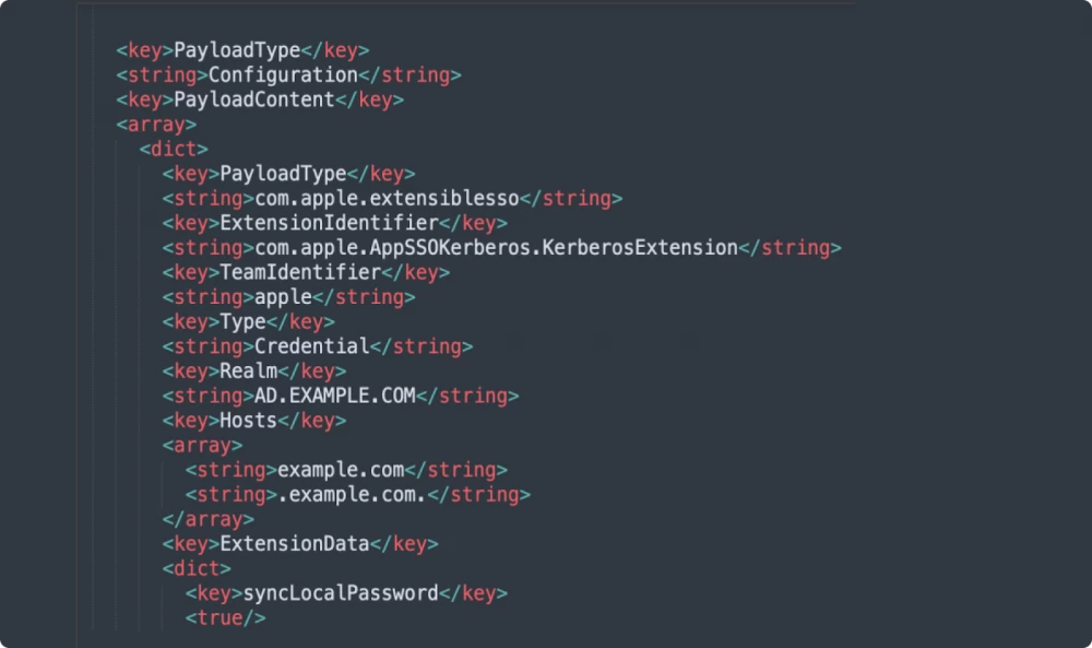 Apple company logo with a lock and key image