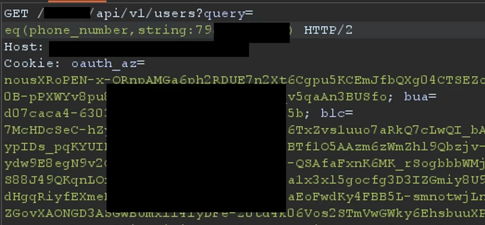 Errors in the API and deletion of user accounts