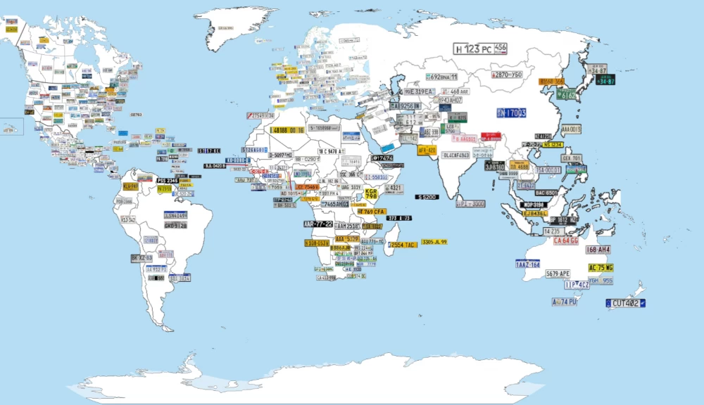 Street art on the wall of a house in Dominica