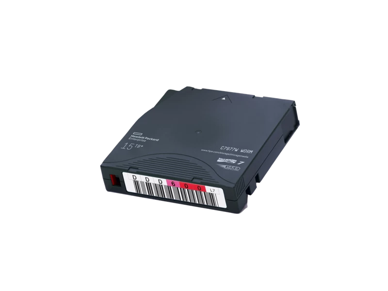 LTO cartridge with WORM