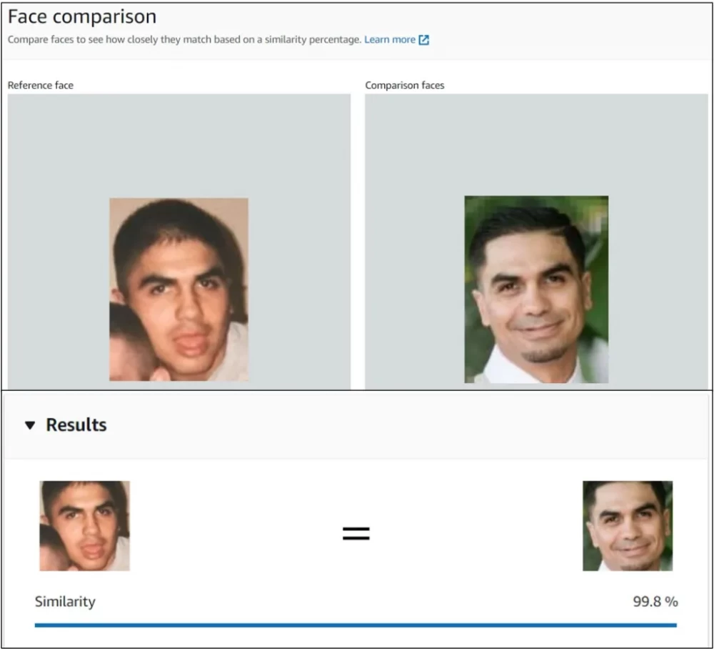 War veterans who found each other with the help of OSINT hug.
