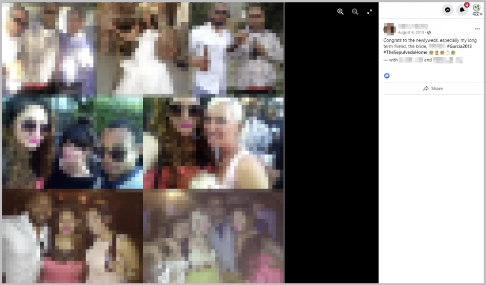 Two soldiers reunited thanks to OSINT hug against the backdrop of a flag.
