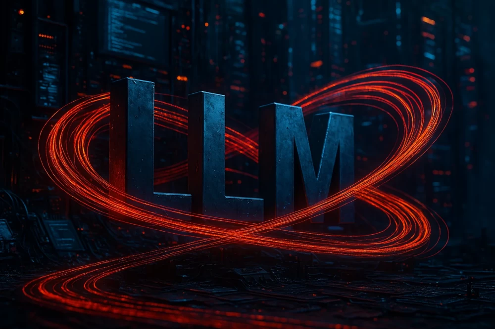 The Red Team expert team works on simulating attacks on the LLM agent, assessing its response to different threats, with charts and analysis data displayed on the screen.