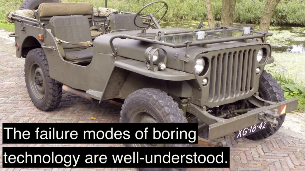   
Most users choose software that is quickly available, even if the quality leaves much to be desired.  
