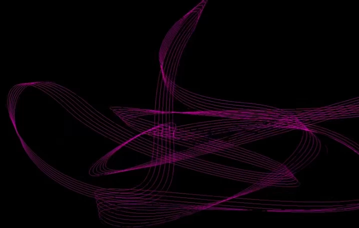 Bezier screensaver from Windows 95