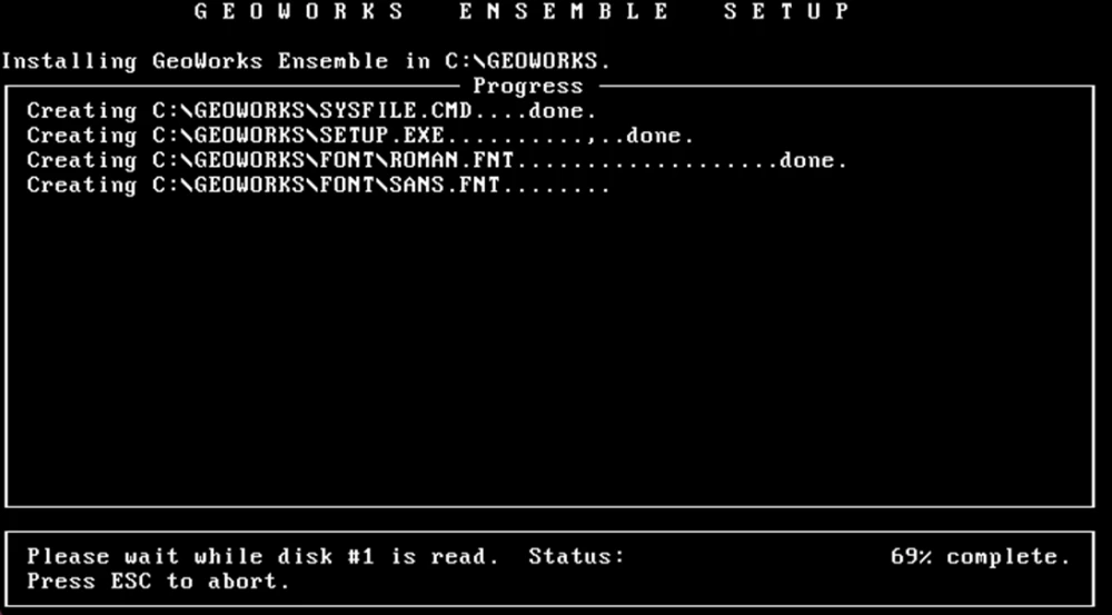Installing GeoWorks Ensemble v1.0