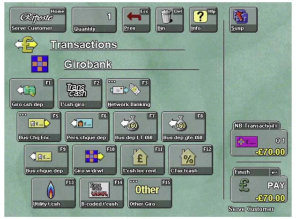 
A judge in a robe and wig delivers a verdict in a courtroom.
