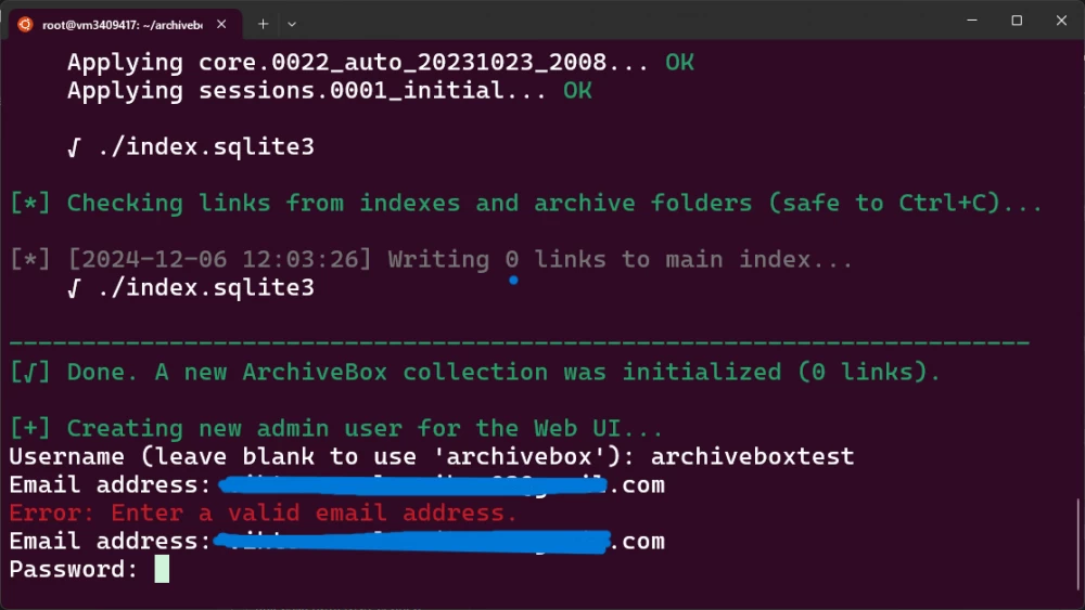 The service complained when I tried to copy-paste my email address. So I recommend typing it in manually!