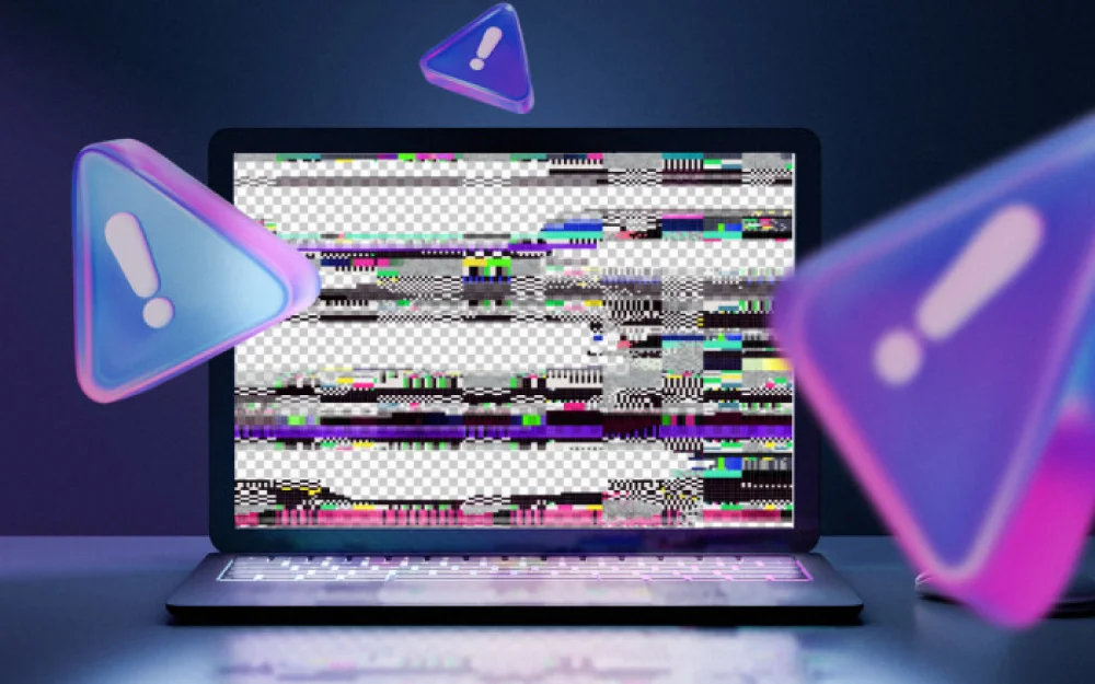 Well, how are you supposed to fix that? Strange laptop malfunctions in my experience