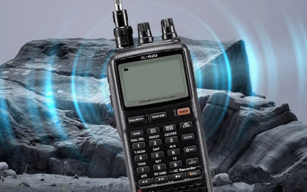 
Review of the Icom IC-R20 scanning receiver. What can it do?