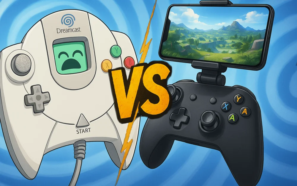 Dreamcast VMU vs modern gamer accessories: evolution of 