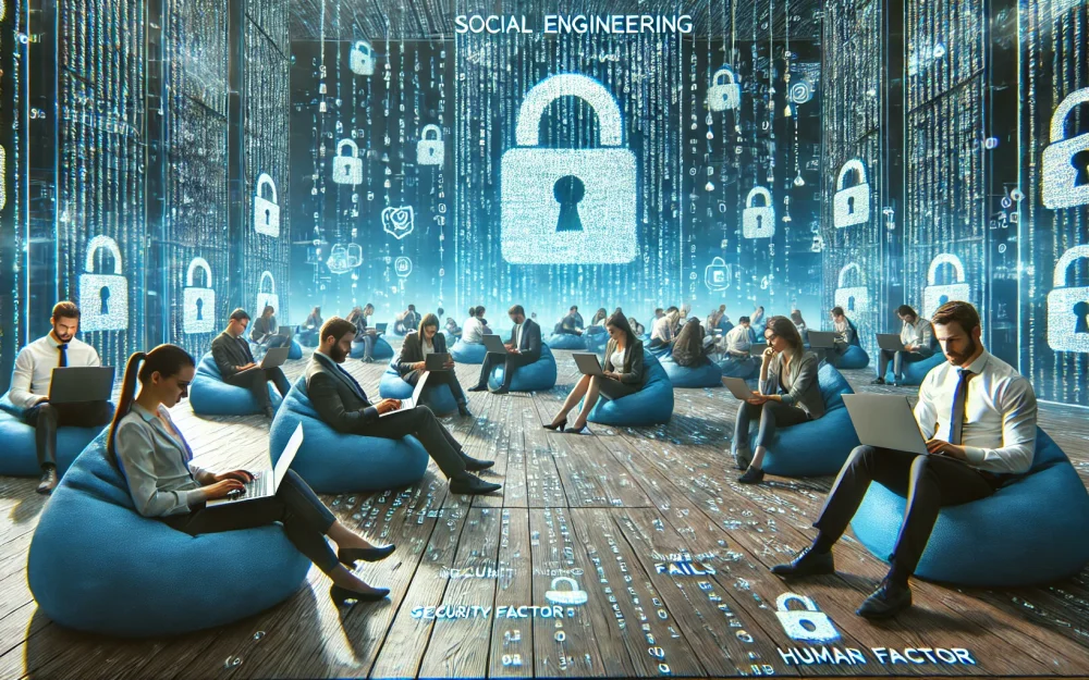 
Social engineering or how the efforts of security professionals are shattered by the human factor