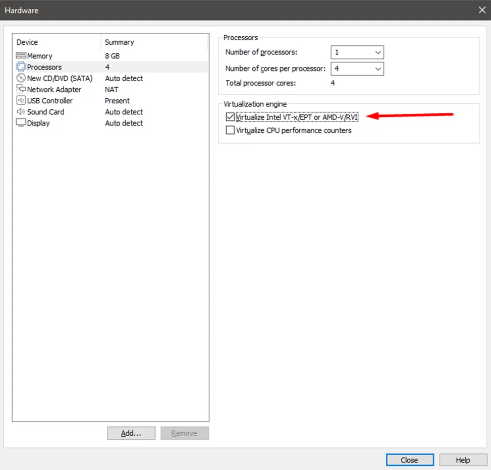 Ensuring the security of VMware virtual machines from malware attacks.