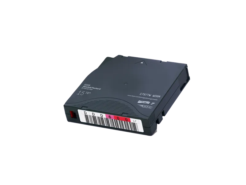 LTO cartridge with WORM