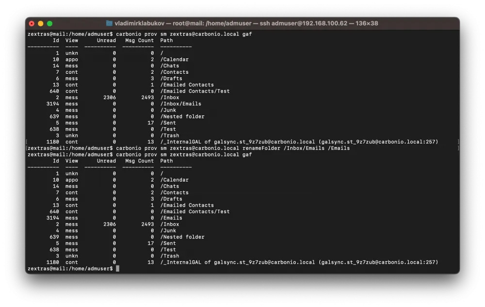Alt 1: Data migration from Zimbra using Carbonio Backup to ensure reliable backup and recovery.