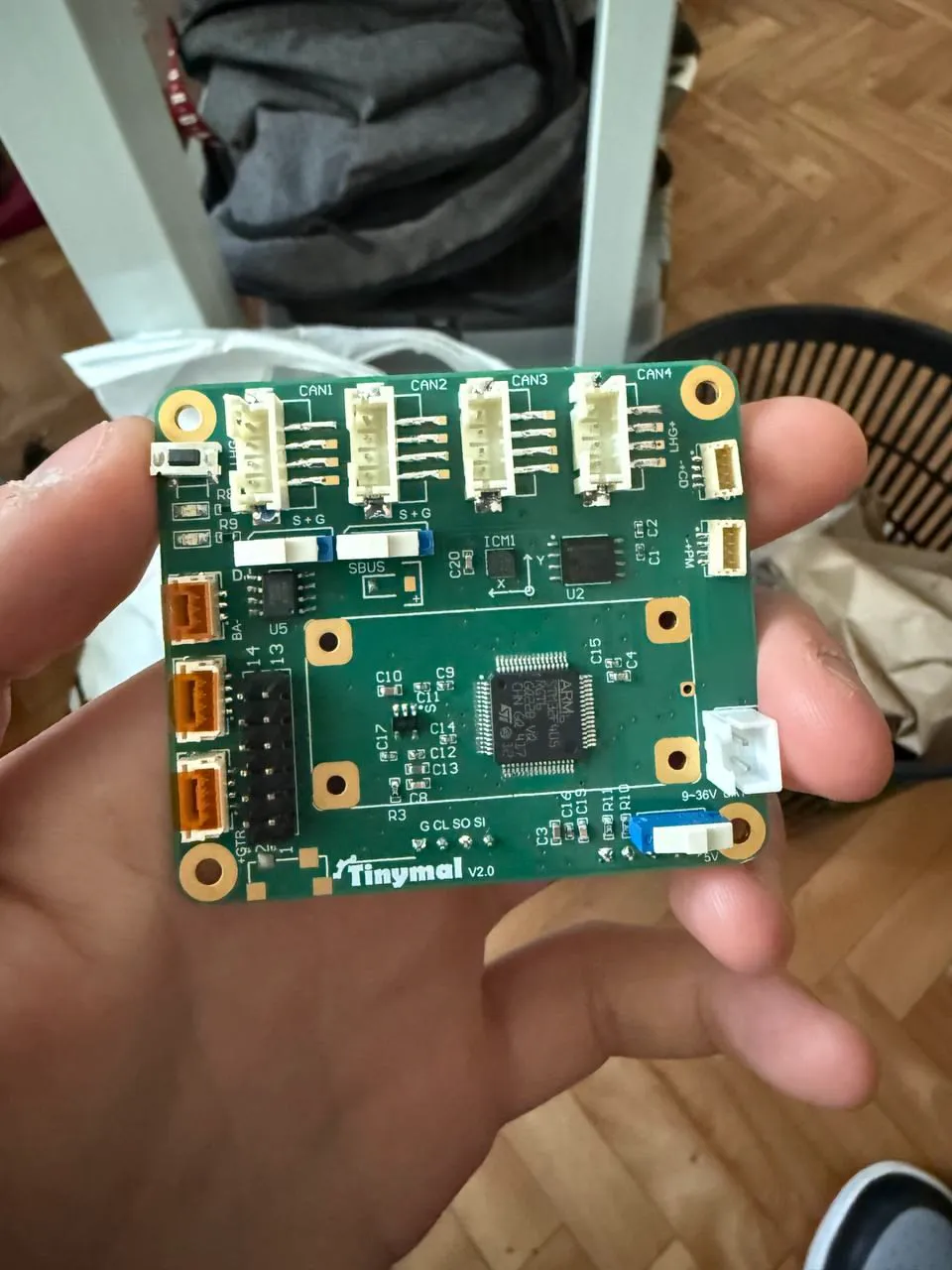 Spi2can board
