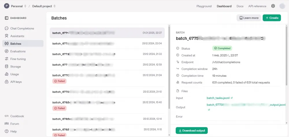 My task packages