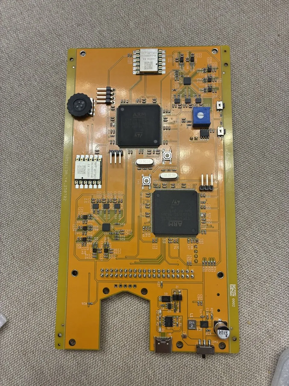 Photo of the manufactured prototype