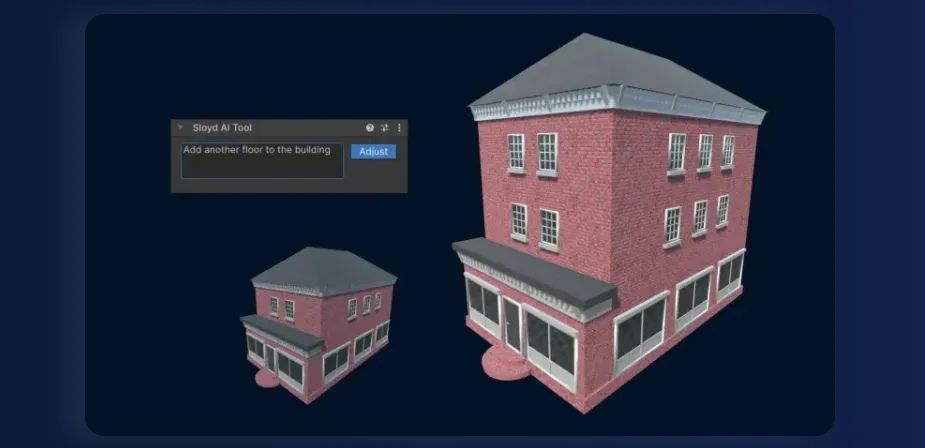 Game interface with elements created by a neural network.