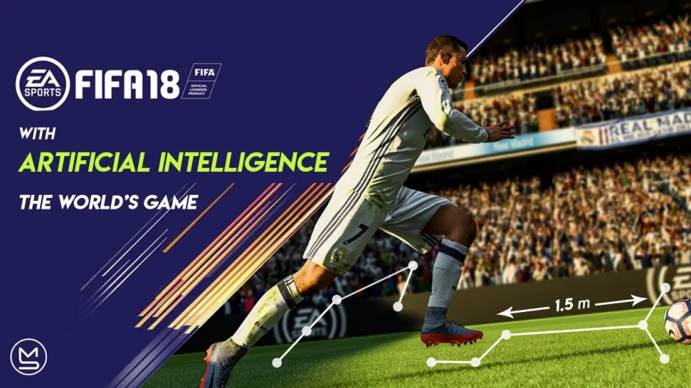 Game map created using neural network algorithms.