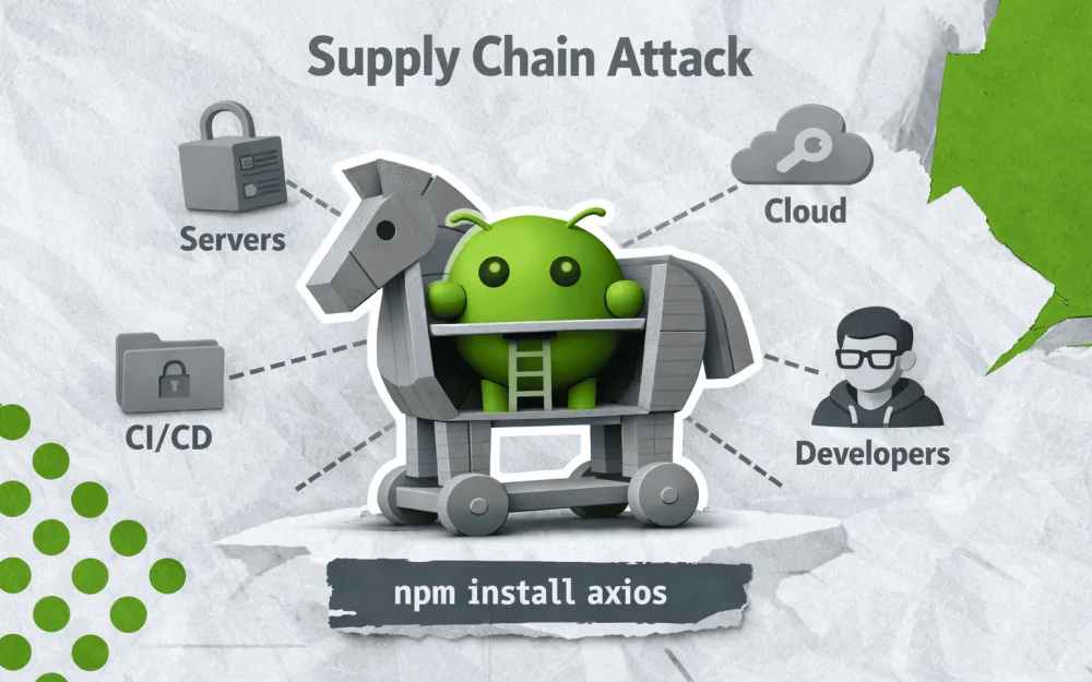 Attack on axios in npm: how one compromised account put millions of JavaScript projects at risk