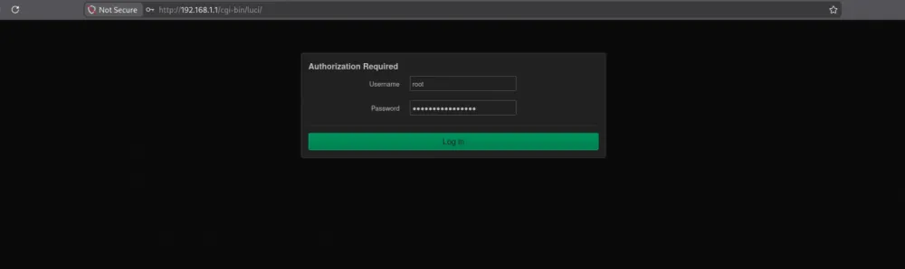VLESS on a router with OpenWRT