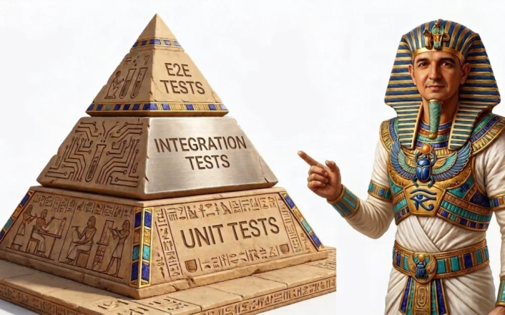Why the AI Assistant Needs a Testing Pyramid, or How to Feed an Elephant to a Neural Network Piece by Piece