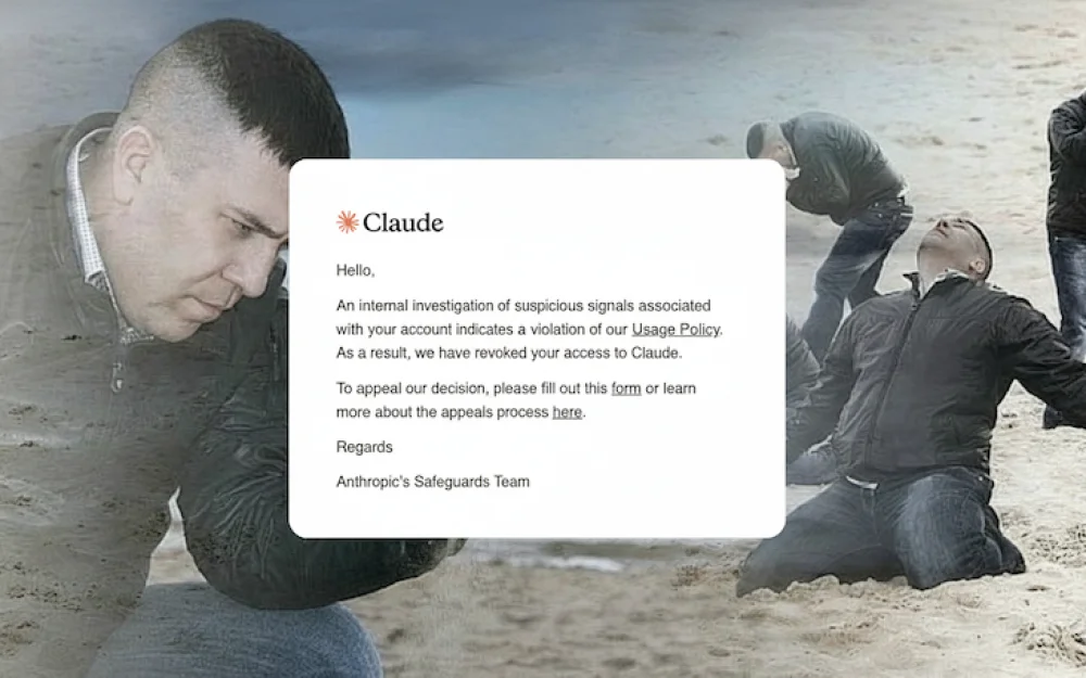 I got banned on Claude Code for my $200 account